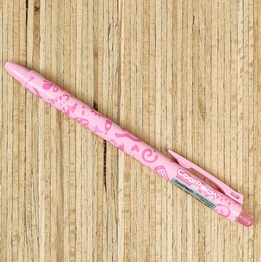 Radierbarer Gelstift mit Druckmechanismus - CoolPack - pastellrosa 5