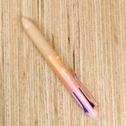 Radierbarer Gelstift Multicolor mit Druckmechanismus - McNeill Ghost Pen - puder/rosa 2