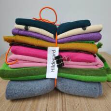 1kg Wollmix-Stoffpaket HILDEGARD (Mit Mängeln)