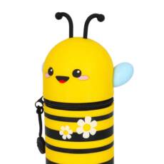 Legami 2-in-1-Federmäppchen aus Silikon - Kawaii - Biene