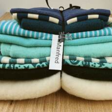 1kg Wollmix-Stoffpaket MANFRED (Mit Mängeln)