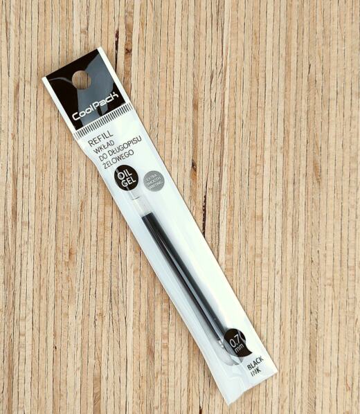 Öl Gel Pen Ersatzmine - 0,7mm - schwarz