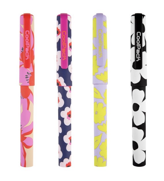 Öl Gel Stift Blumen Gruppe Öl Gel Stift Blumen Gruppe