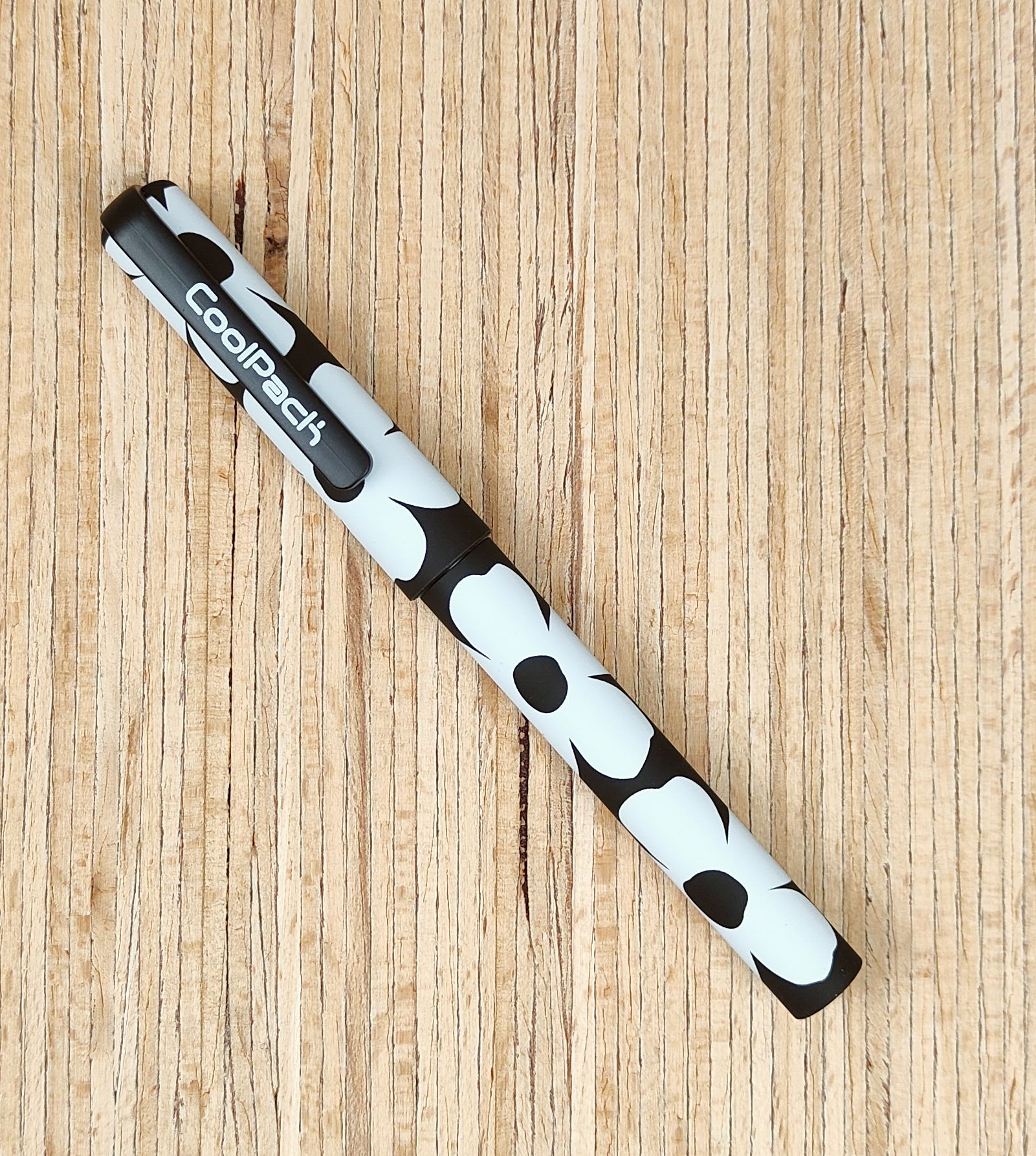 Öl Gel Stift Blumen Stift schwarz weiß 4 Öl Gel Stift Blumen Stift schwarz weiß 4