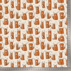 Februar 2026: PUL Stoff bedruckt - Tigerlilly EP - Füchse