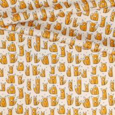 PUL Stoff bedruckt - Tigerlilly EP - Füchse