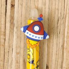 Radierbarer Stift - Colorino School - Rakete (Stift gelb)