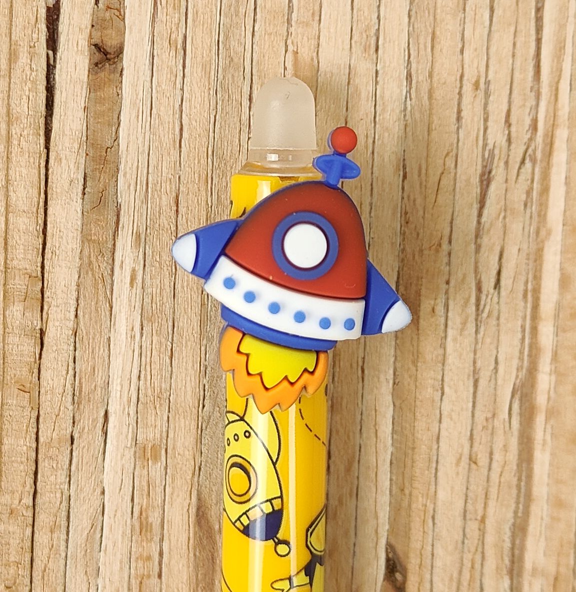 rakete-stift-gelb-colorino-school-space-life rakete-stift-gelb-colorino-school-space-life