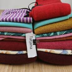 1kg Wollmix-Stoffpaket TATJANA (Mit Mängeln)