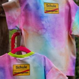50cm Reststück: Biojersey - Tigerlilly EP - Aquarelli Pastelli – Bild 9