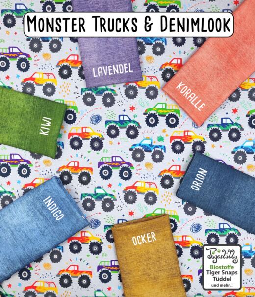 Bio Sommersweat - Tigerlilly - Monster Trucks