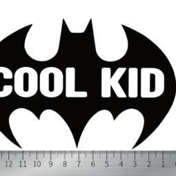 Bügelbild - COOL KID (ca. 10 x 14,5cm) - Deine passende Farbe – Bild 2