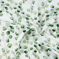 Bio Double Gauze (Musselin) -  Eukalyptus
