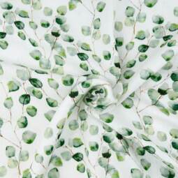 Bio Double Gauze (Musselin) -  Eukalyptus