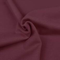 Biobündchen uni (schmal) - Emma - aubergine 056