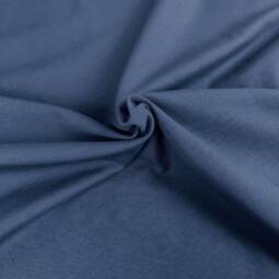 Biojersey uni - Emma - Mondschein blau 078 (ehem. china blue 078)