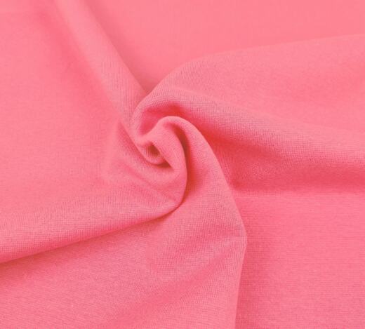 Biobündchen uni (schmal) - Emma - pink 074