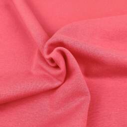 Biobündchen uni (schmal) - Emma - spiced coral 072
