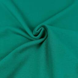 Biobündchen uni (schmal) - Emma - teal green 012
