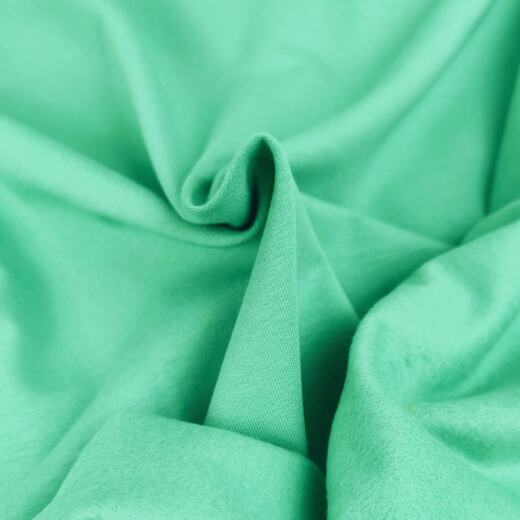 Kuscheliger Bio Sommersweat uni - Finn - mint 780