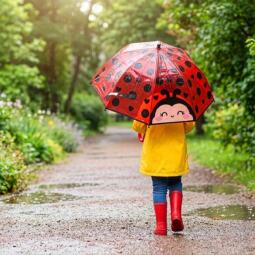 Legami - Kinderregenschirm Dancin' in the Rain - Ladybug (Marienkäfer) – Bild 2