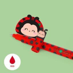 Legami - radierbarer Gelstift - Ladybug (Marienkäfer) – Bild 4