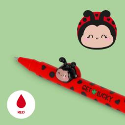 Legami - Gelstift Lovely Friends (mit Deko-Tierchen) - Ladybug (Marienkäfer) – Bild 1