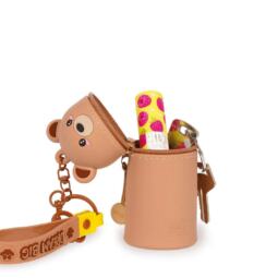 Legami Schlüsselanhänger aus Silikon - Mini Kawaii - Bär – Bild 2