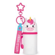 Legami Schlüsselanhänger aus Silikon - Mini Kawaii - Einhorn