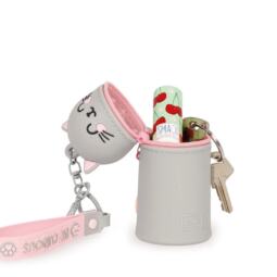 Legami Schlüsselanhänger aus Silikon - Mini Kawaii - Kitty (Katze) – Bild 2
