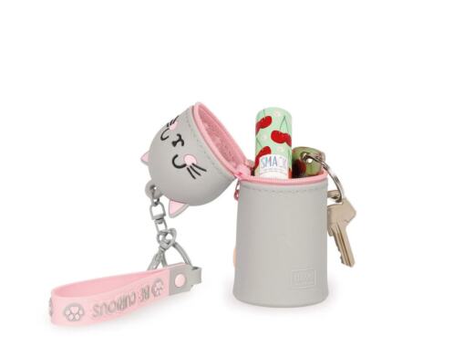 Legami Schlüsselanhänger aus Silikon - Mini Kawaii - Kitty (Katze)