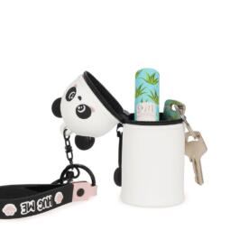 Legami Schlüsselanhänger aus Silikon - Mini Kawaii - Panda – Bild 2