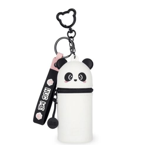 Legami Schlüsselanhänger aus Silikon - Mini Kawaii - Panda