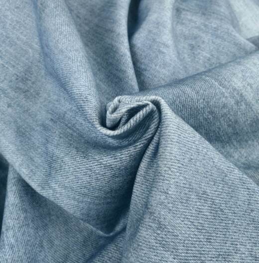 Bio Sommersweat - Tigerlilly EP - Denimlook faded blue