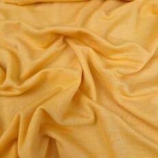 Wolle/Lyocell Biojersey uni - sonnengelb