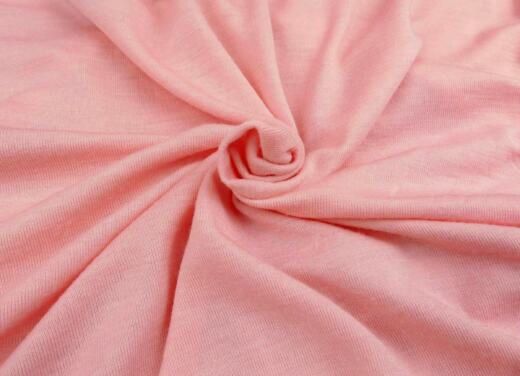 Wolle/Seide Biojersey - Bonbon