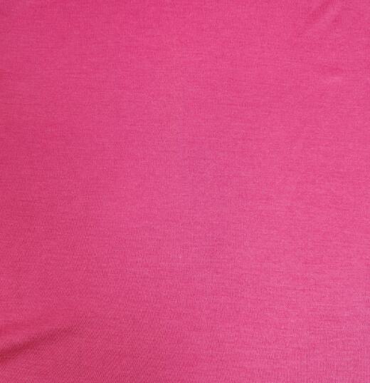 B-Ware: Bio Wolljersey (Interlock, sehr kuschelig) - himbeerpink