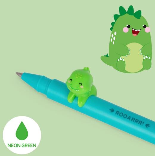 Legami - Gelstift Lovely Friends (mit Deko-Tierchen) - Dino