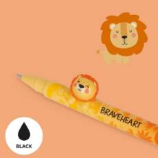 Legami - Gelstift Lovely Friends (mit Deko-Tierchen) - Löwe (Lion)