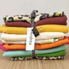 1kg Wollmix-Stoffpaket ANDREA (Mit Mängeln)