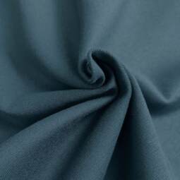 Biobündchen uni (Überbreite) - Tigerlilly Basic - urban blue