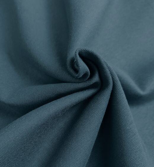 Biobündchen uni (Überbreite) - Tigerlilly Basic - urban blue