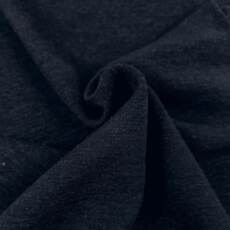 Bio Wollbündchen - marine meliert (schmal)