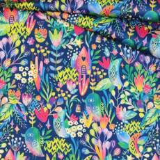 PUL Stoff bedruckt - Tigerlilly EP - Elfengarten