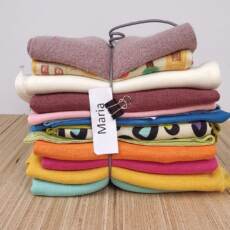 1kg Wollmix-Stoffpaket MARIA (Mit Mängeln)