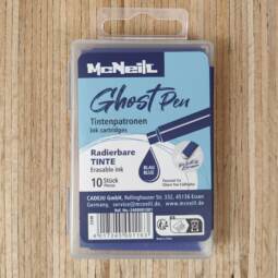 10er Pack McNeill Tintenpatronen (radierbare Tinte) - blau