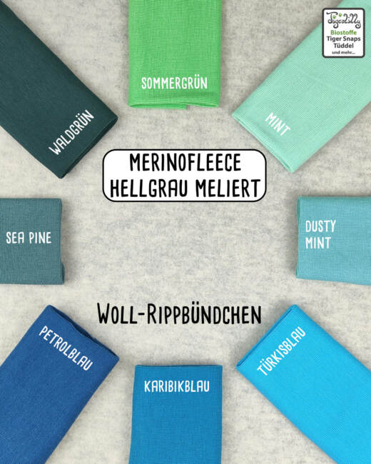 Bio Merinofleece - düne meliert