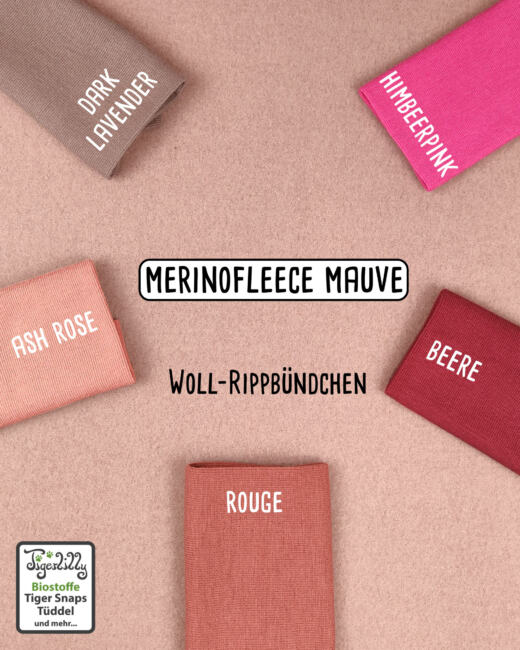 Bio Merinofleece - mauve