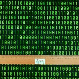 PUL Stoff bedruckt - Tigerlilly EP - Binärcode – Bild 2