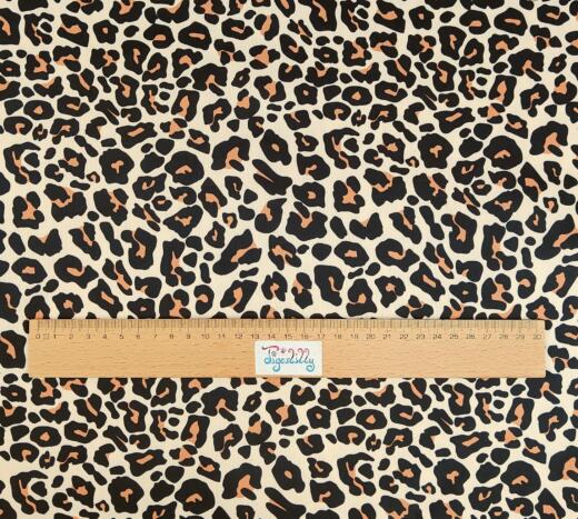 PUL Stoff bedruckt - Tigerlilly EP - Love Leo